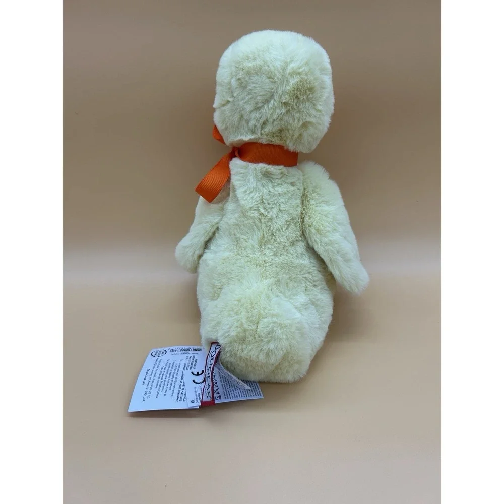 Douglas Dennie Duck Plush Yellow Stuffed Animal Soft Toy w/ Tag Ribbon #4666 - Picture 3 of 6